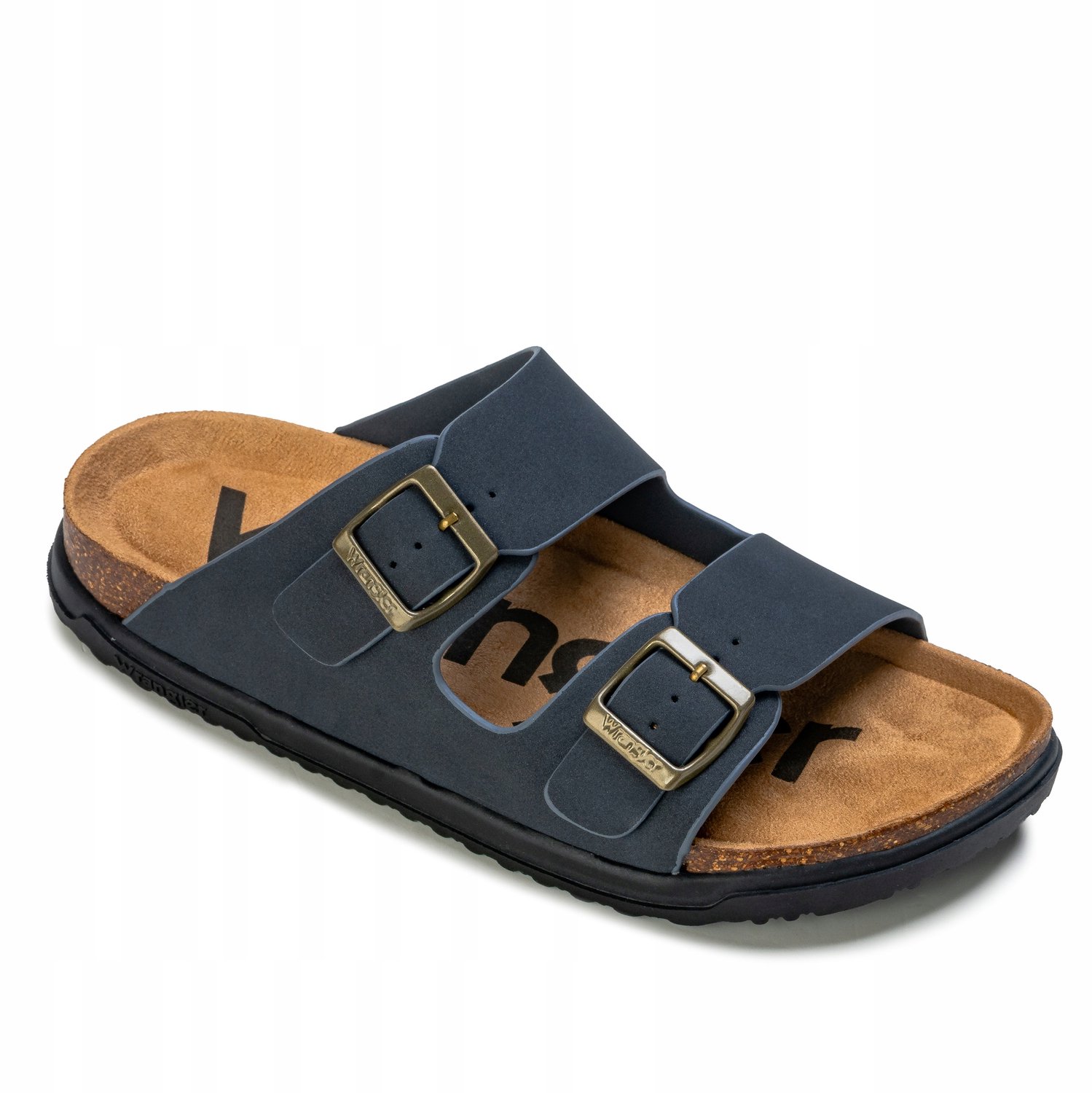 Wrangler Belville Slider Heren Slippers Blauw