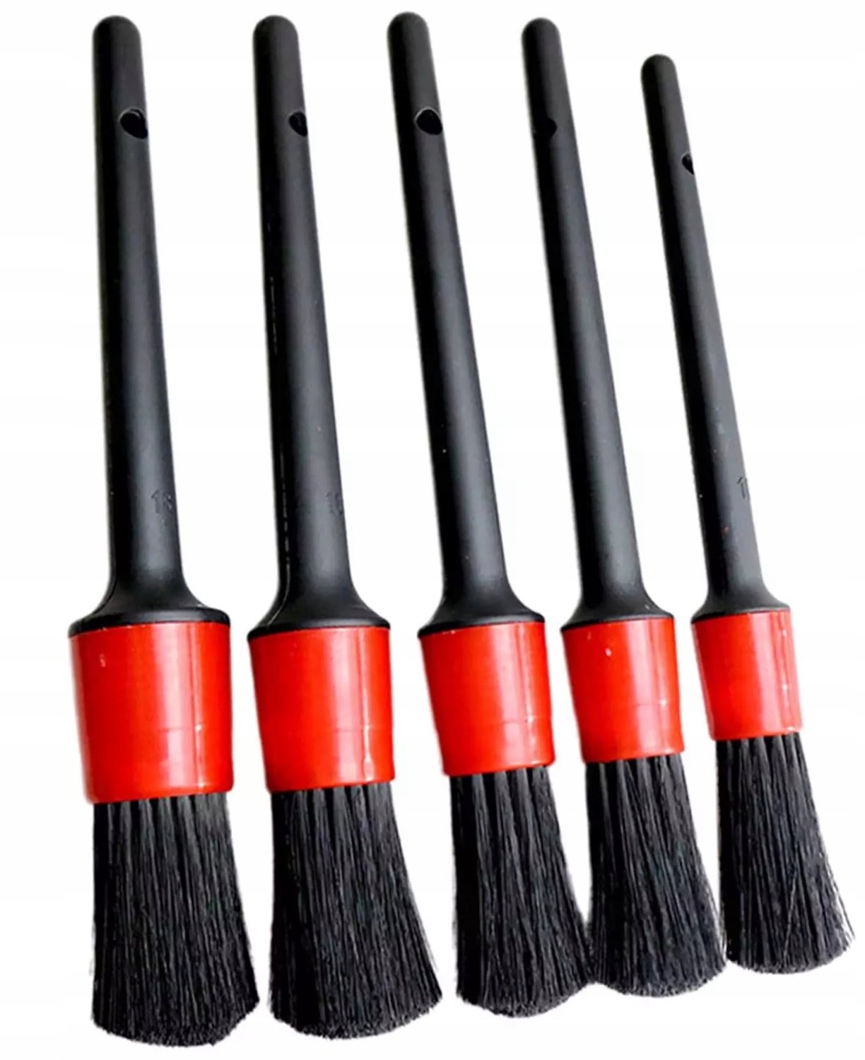 Merkloze Auto Detail Penseel Set - 5 Stuks