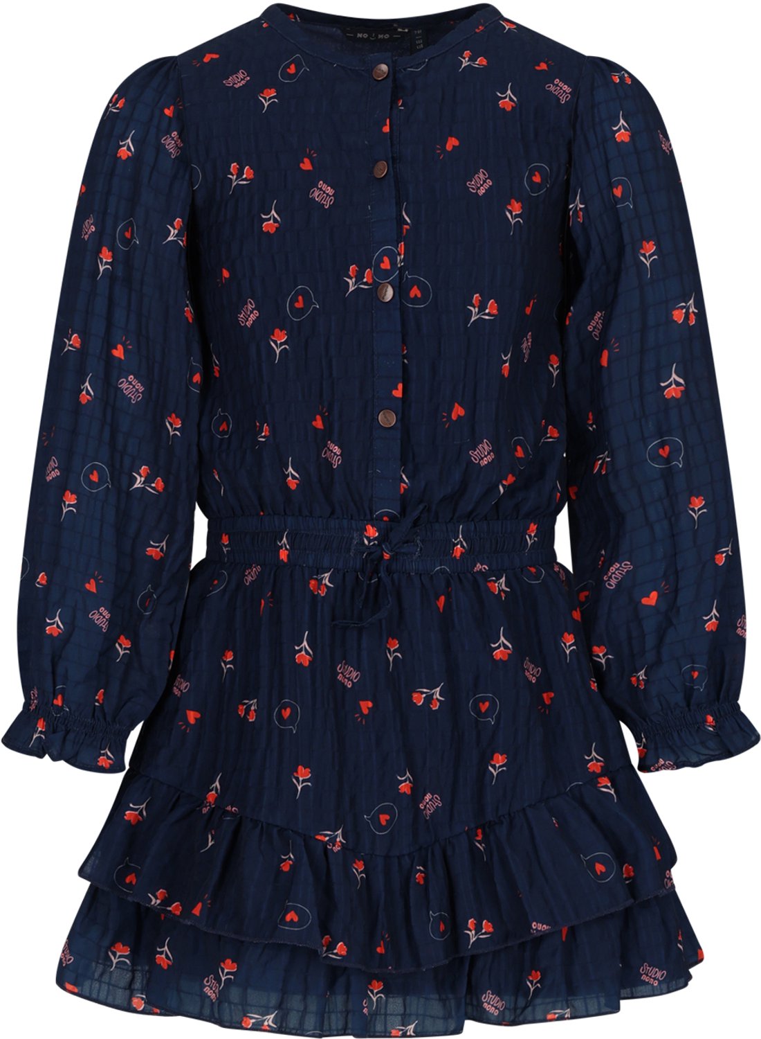 NONO N609-5804 Meisjes Jurk Miggy - Maat 158/164
