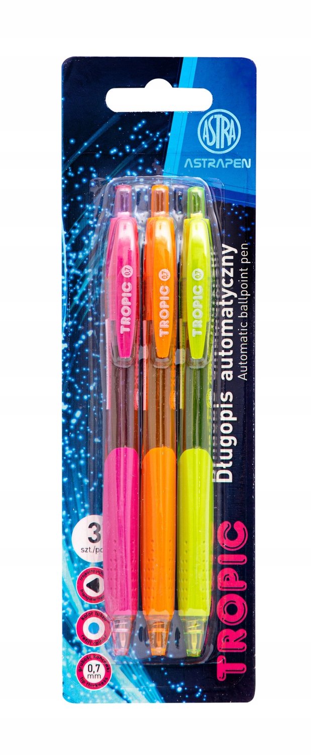 Astrapen Tropic Automatische Pennen - 3 Stuks
