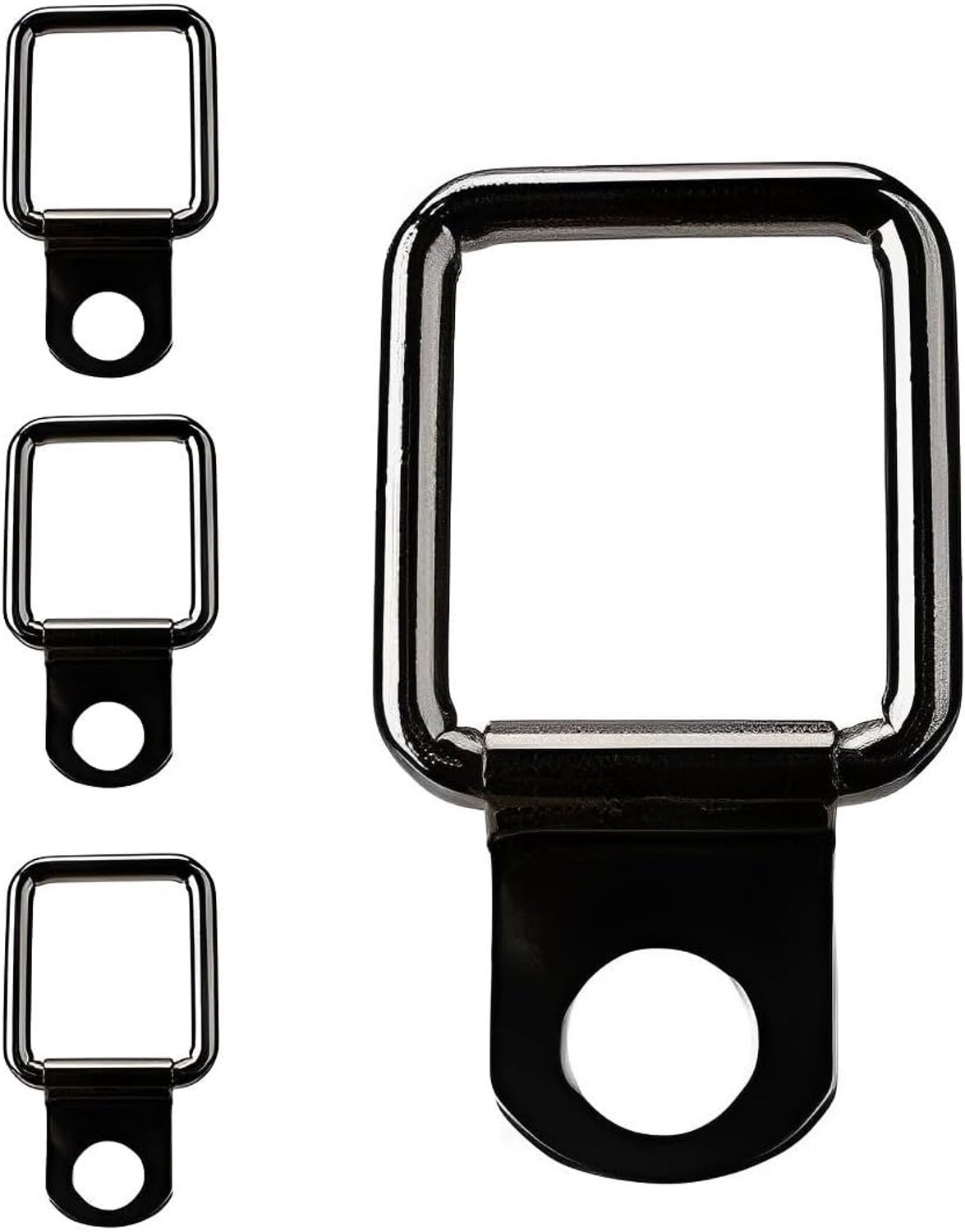 Hardtop Quick Remover Set 4 Stuks - Aluminium - D Ankerringen en Lashing Straps - Betrouwbare bevestiging voor lading - ShopVlot