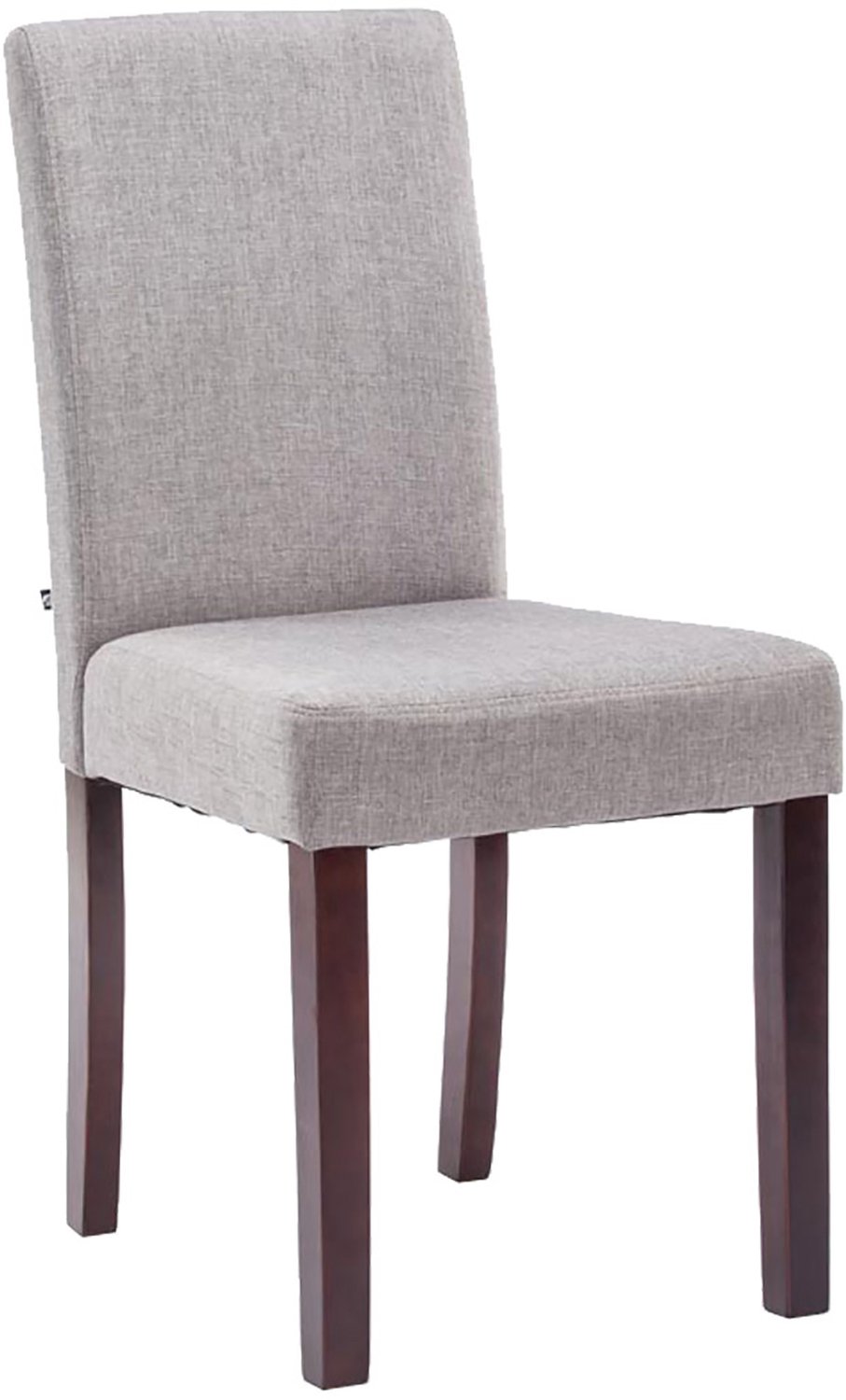 Luxe Comfort Eetkamerstoel - Stof - Lichtgrijs licht grijs