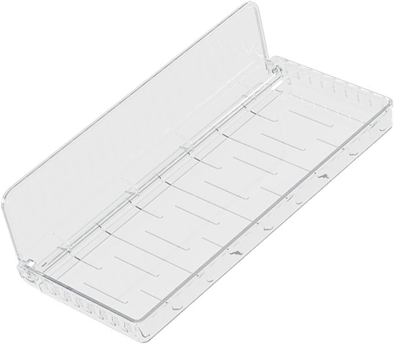 Planken Transparant Ontwerp met Grote Capaciteit Wandmontage voor Spoelbakken 1 Stuk (Grote 24 inch)