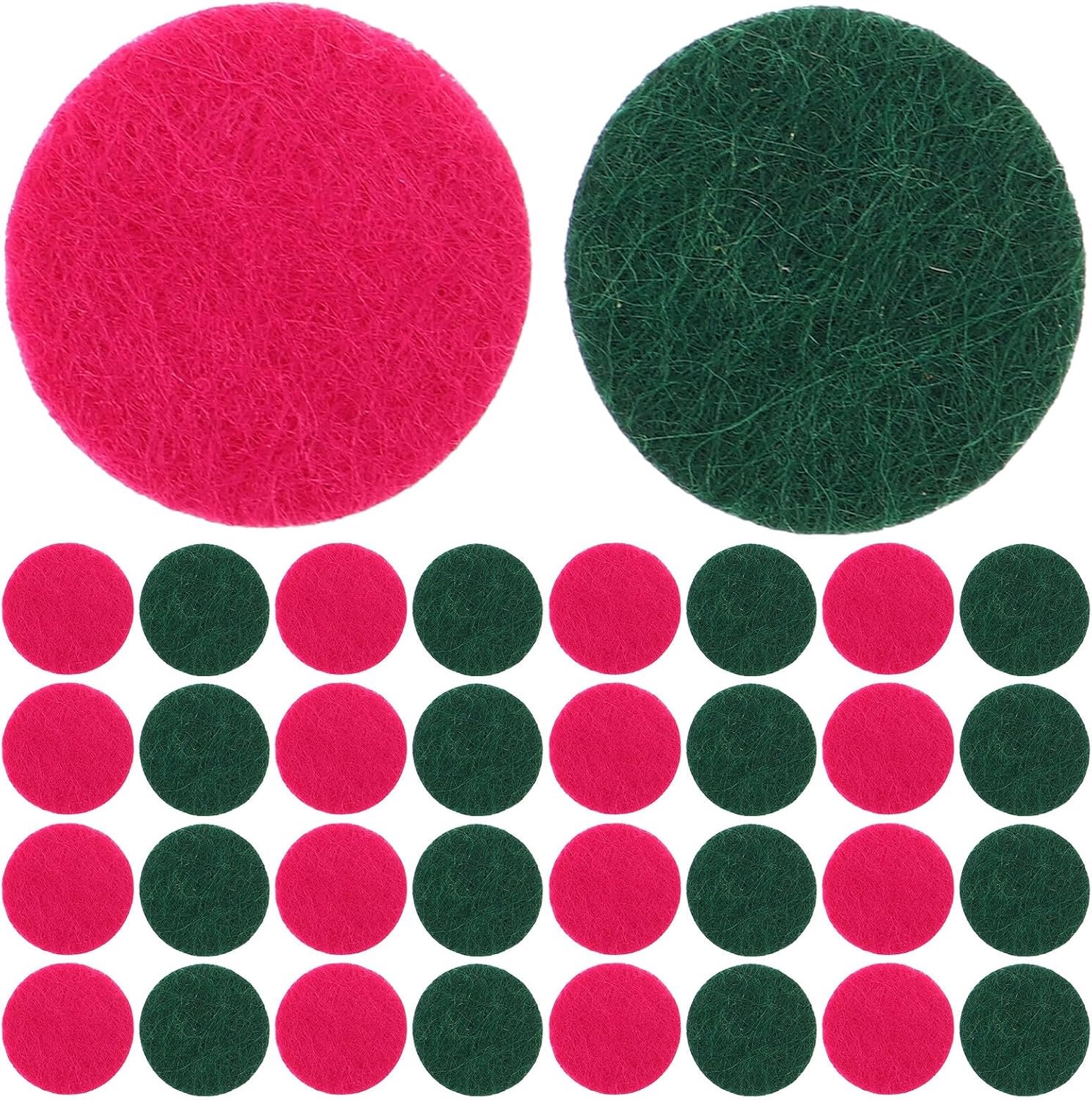 400 Stuks Aromatherapie Diffuser Pads Ronde Mini Essentiële Olie Absorberende Vervangingspads voor Locket Ketting Hoge Absorptie voor Auto Kantoor Thuisgebruik