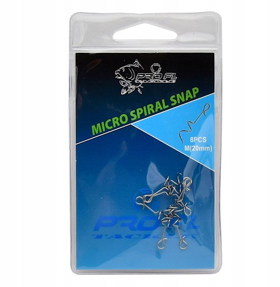 Merkloze Micro Spiral Snap Connector - M (20 mm) - 8 Stuks — afbeelding 2