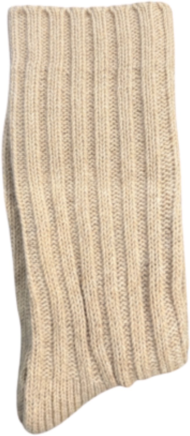 green-goose® Alpaca Damessokken - 1 Paar - Maat 35-38 - Beige - 95% Alpaca Wol - Heerlijk Zacht - Uitstekende Kwaliteit - Lekker Warm en Rekbaar