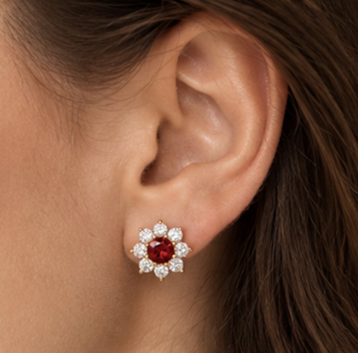 Oorbellen - Goudkleurig - roestvrij staal - Sieraden - Oren - Vrouwen- verjaardag cadeau - cadeau - Schattige Oorbellen