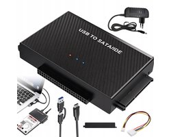 Merkloze SATA/IDE naar USB 3.2 Adapter voor 2.5/3.5" HDD/SSD & DVD/CD