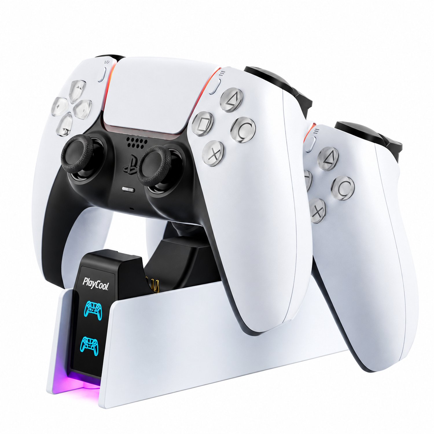 PlayCool PS5 DualSense en DualSense Edge Controller Oplaadstation