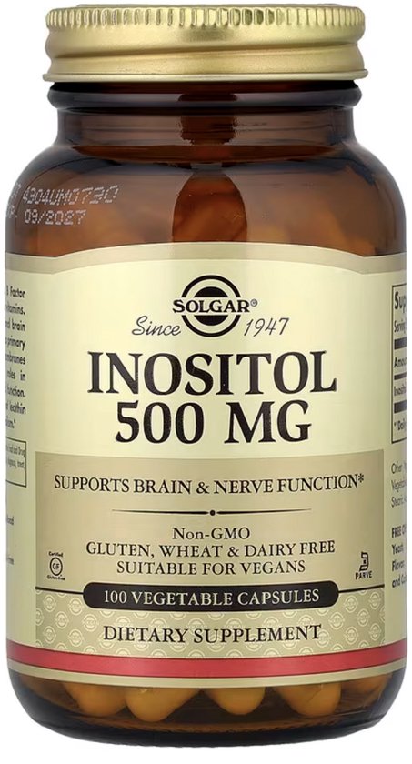 Solgar Inositol 500 mg (50 Capsules) - 50 stuks