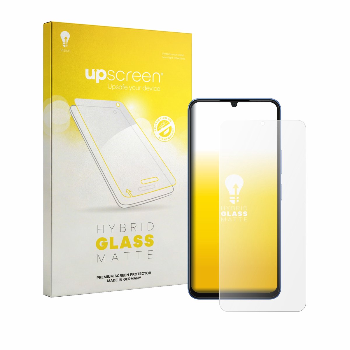 upscreen - Screenprotector voor Infinix Hot 60i - Folie Beschermfolie Beschermglas matte