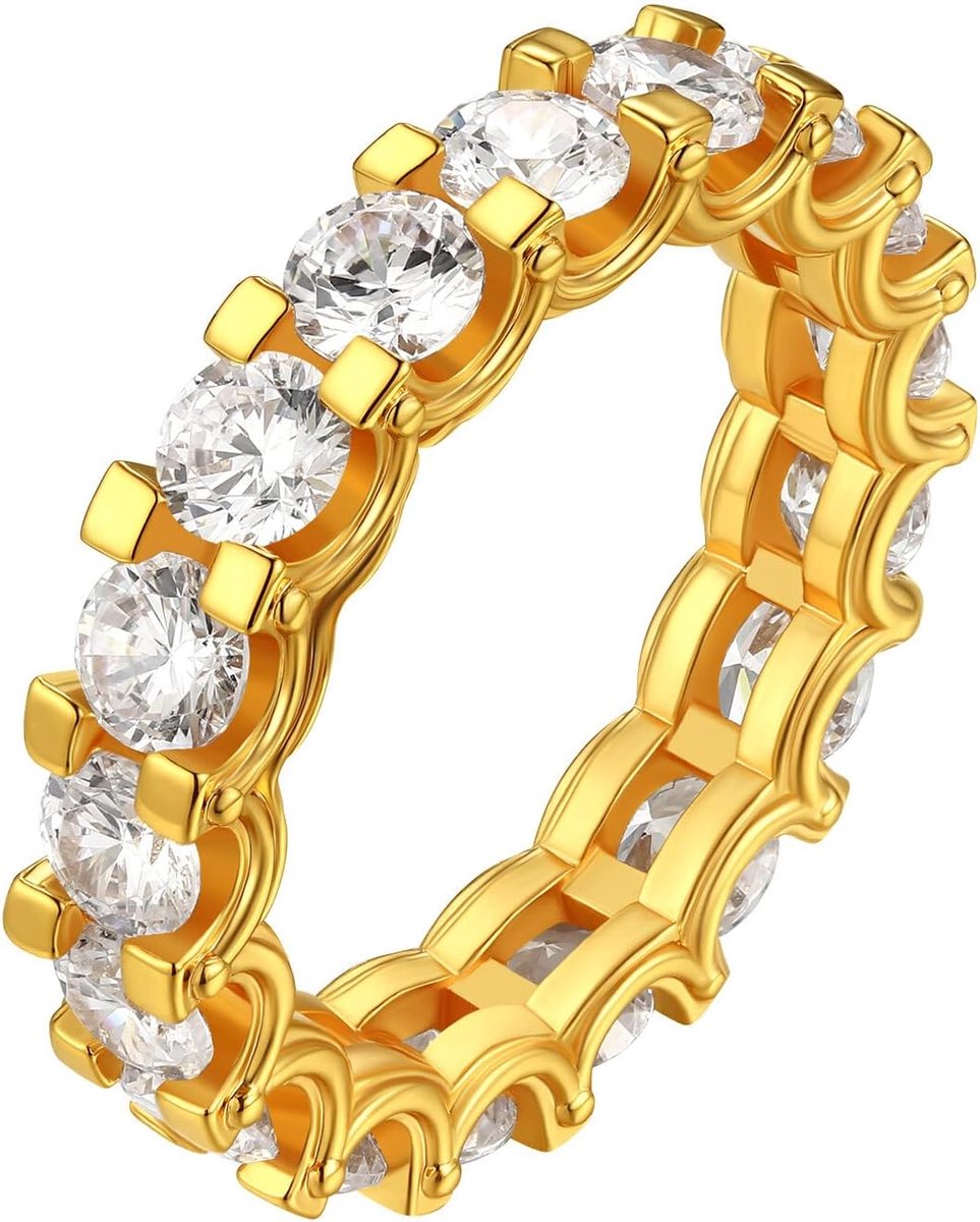 Ring voor Vrouwen Love Band Cubic Zirconia Trouwring