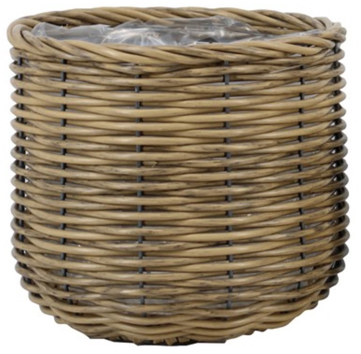 Floran Edmonton plantenmand naturel 29 cm rotanlook kunststof