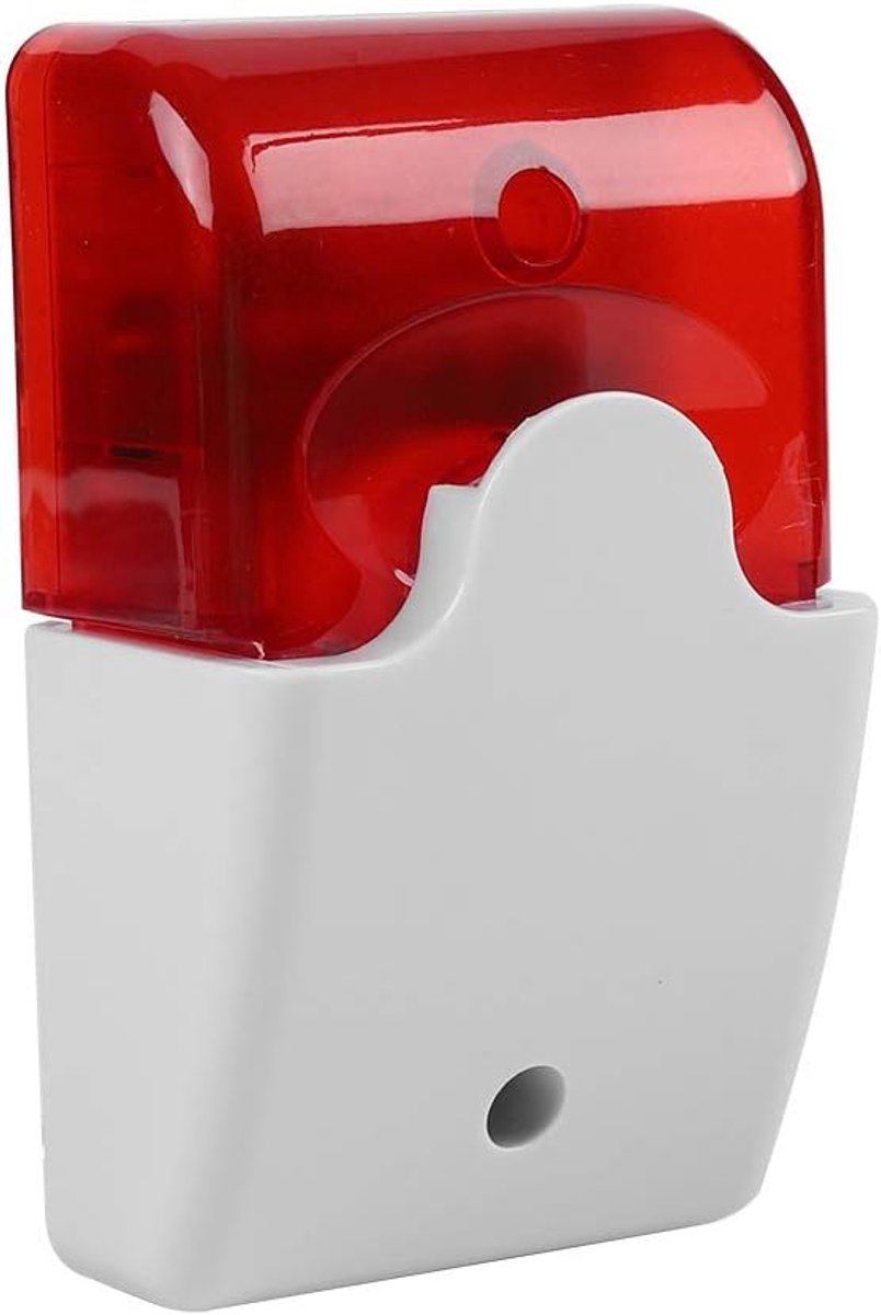 Strobe Alarm Sirene DC 12 V Geluid Licht Alarm Hoge Helderheid Hoge Decibel Licht Geluid Sirene Home Security Alarmsysteem