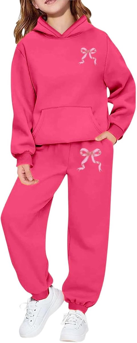 2-delige set voor meisjes, zomerkleding, katoen, tanktop met racerback en shorts, hardloopset, sport, voor meisjes, actief, A34