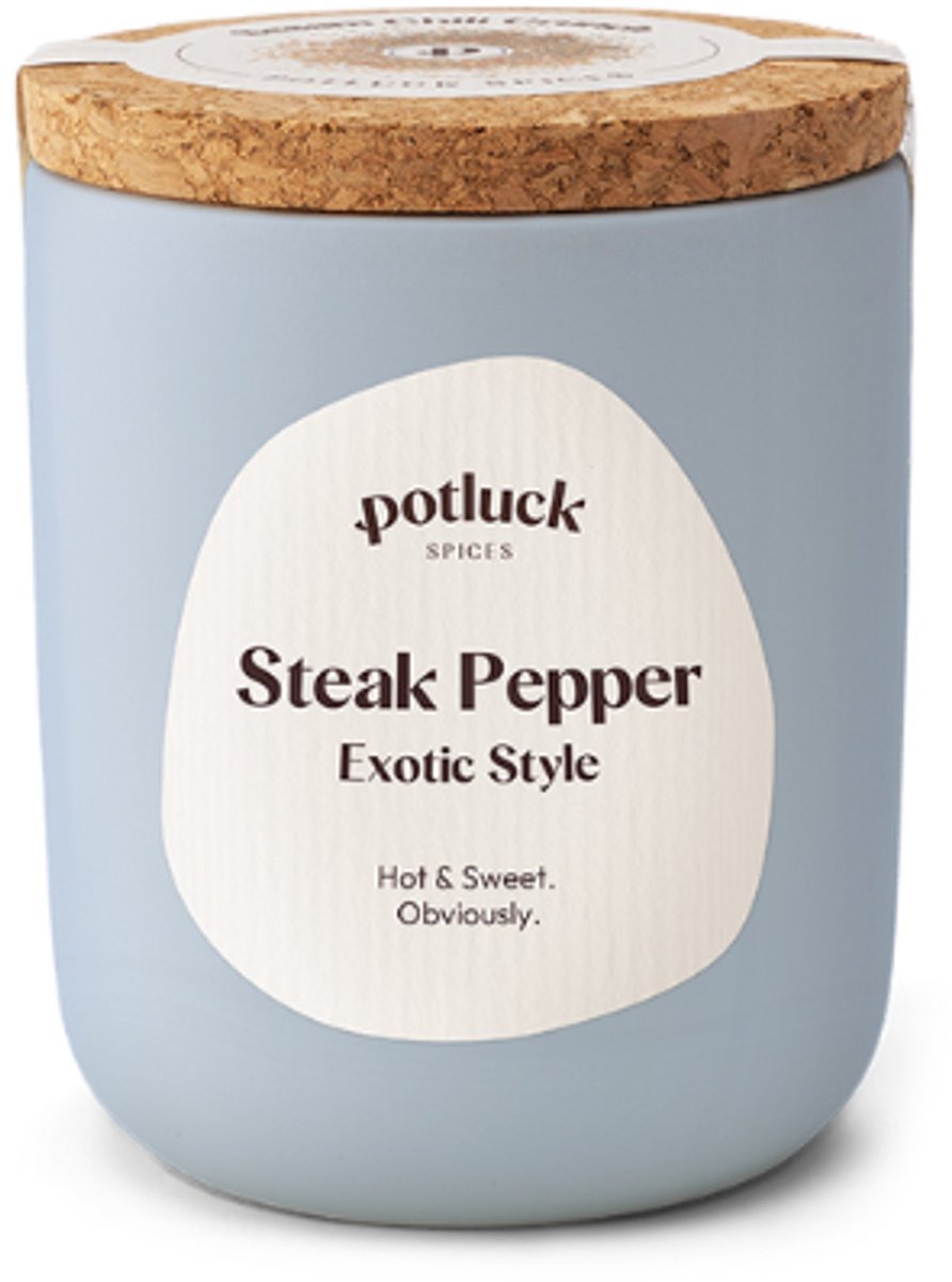 Potluck - Steak Pepper Exotic Style - 80 gram