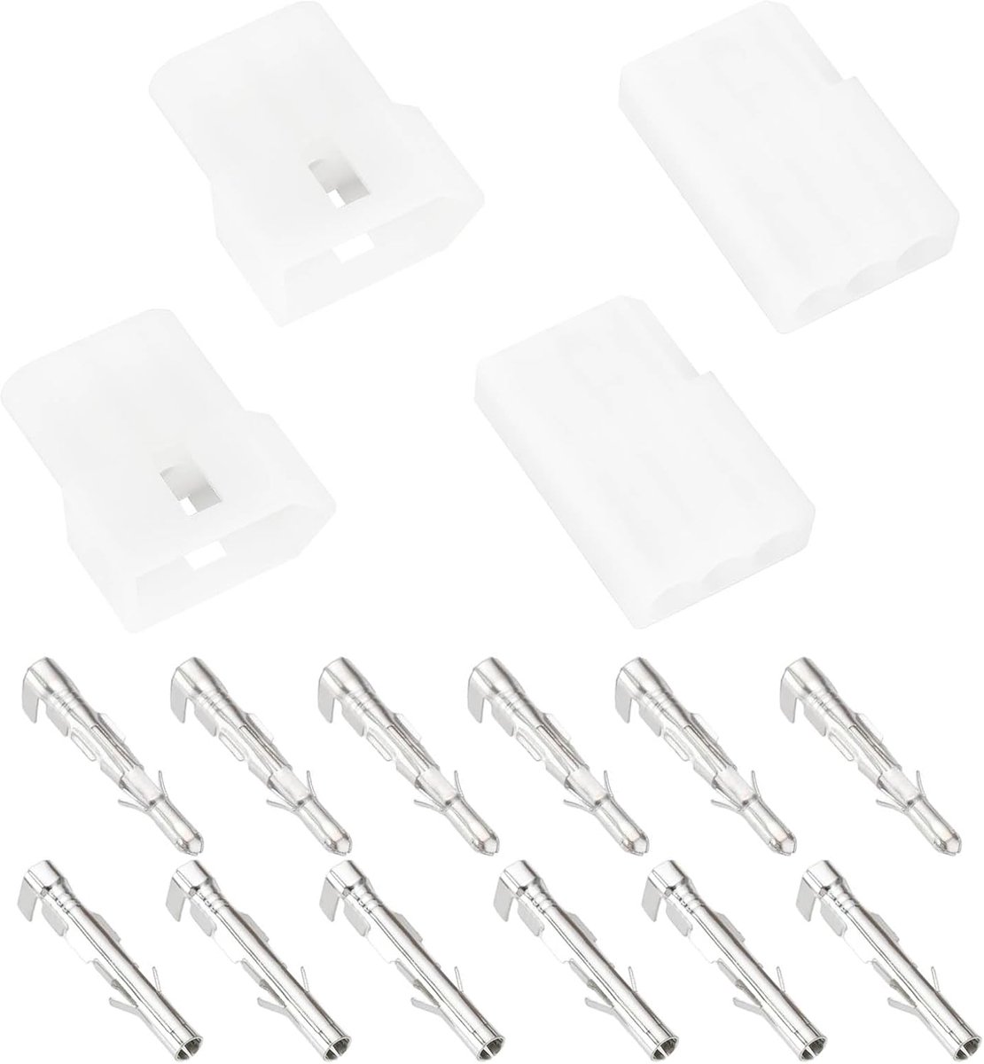 3-polige connector set - mannelijke en vrouwelijke stekker - geschikt voor knipperlicht of achterlicht - compatibel met EXC LC4 en Husaberg