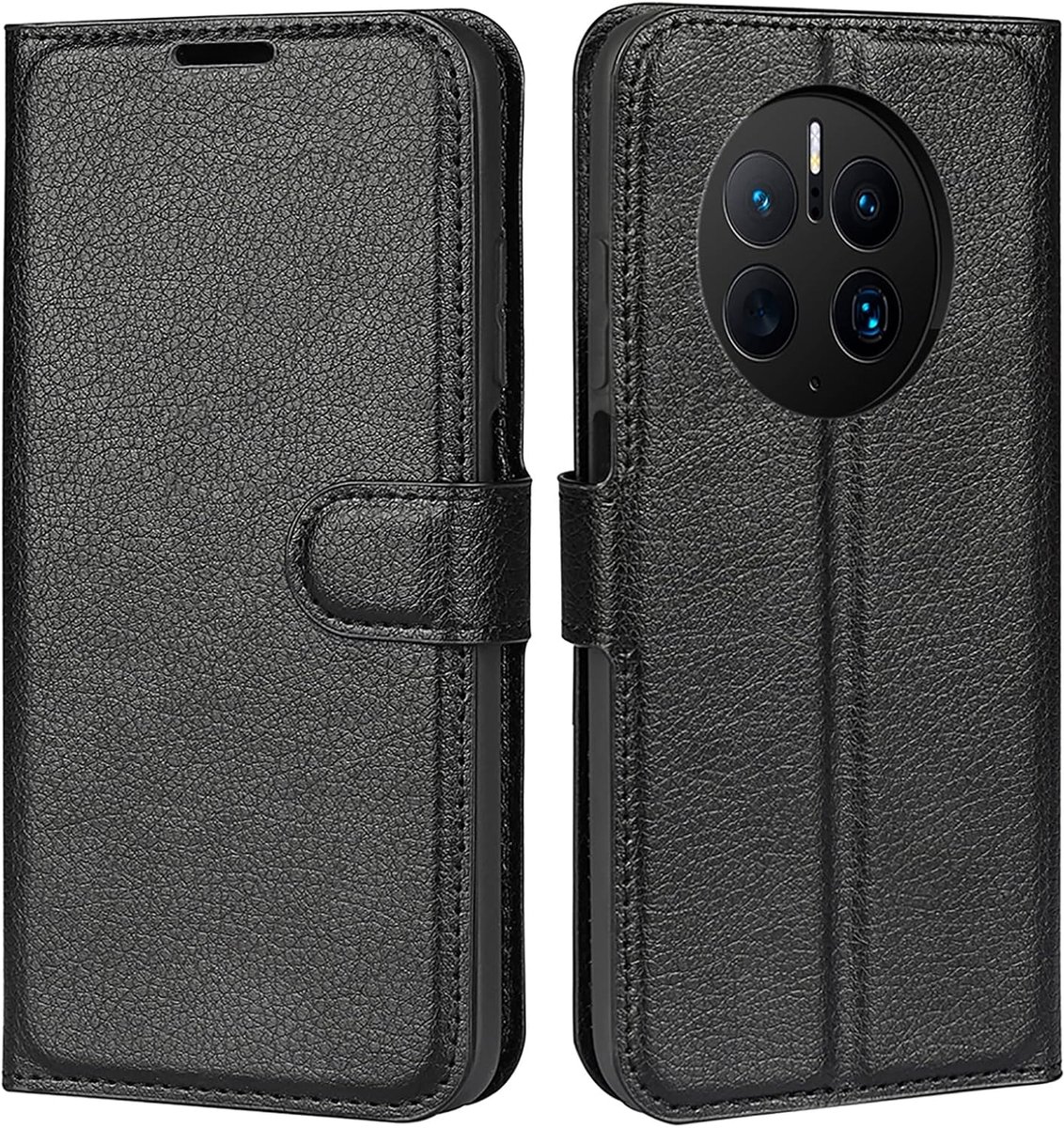 Hoes voor mobiele telefoon voor Honor 70, leren hoes, portefeuille, premium PU-leren beschermhoes, afdekking, klaphoes, magneetsluiting met kaartenvak, standfunctie voor Honor 70
