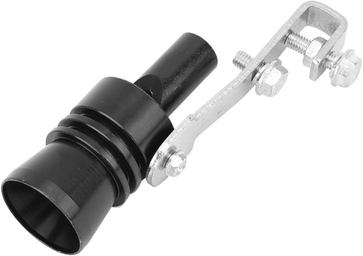 Turbo Sound Whistle - TC-XL - Aluminium - Zwart - Voor auto-uitlaatgeluid