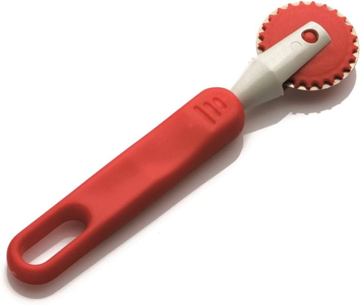 4 cm deeg/Ravioli stempelsnijder & Sealer-wiel, gebak/pastamachine - veelkleurig, Italiaans gemaakt