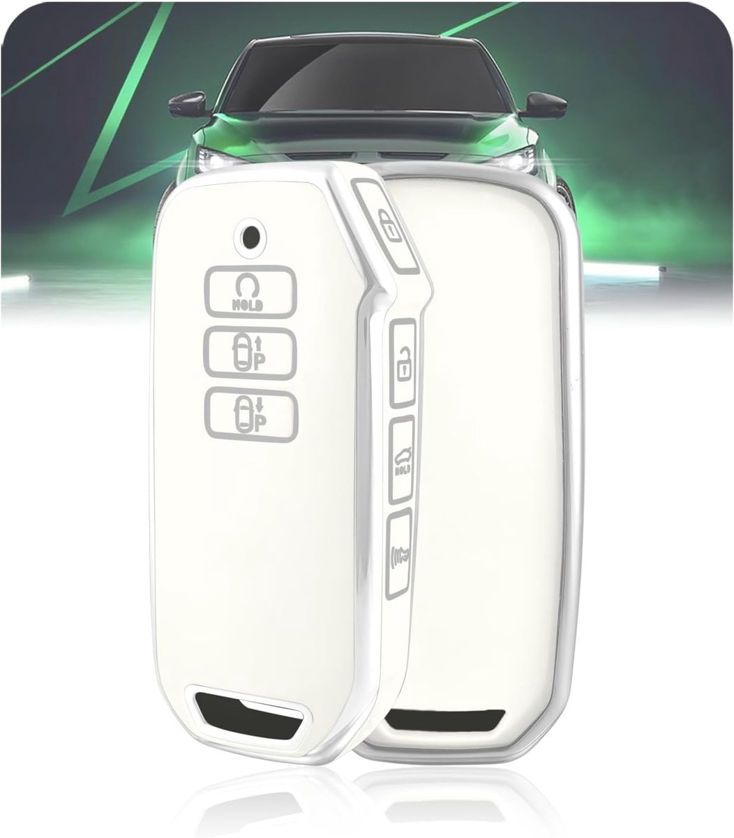 Cover, Siliconen Autosleutel Case TPU Sleutelhanger Protector voor 418