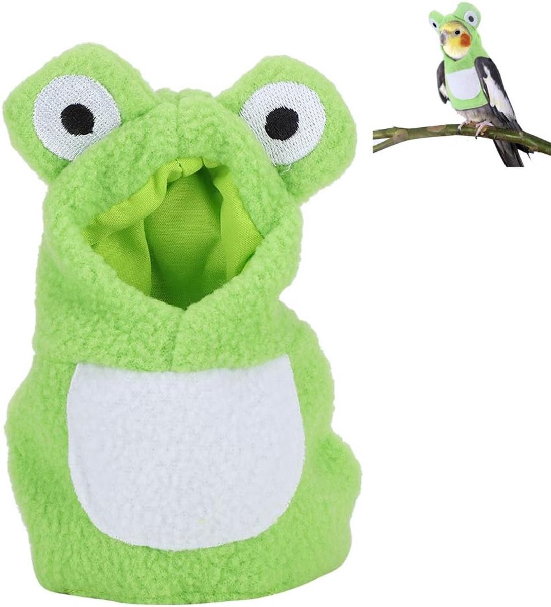 Vogel Kleding, Huisdier Kleine Dieren Kleding Vogels Pak Leuke Party Kerst Huisdier Vogel Cosplay Kleding voor Papegaaien(L)