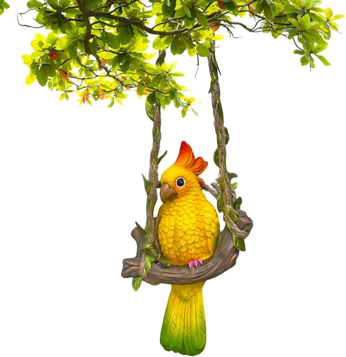 Vogeldecoratie voor in huis Realistisch Grappig Tropisch Papegaai Ornament