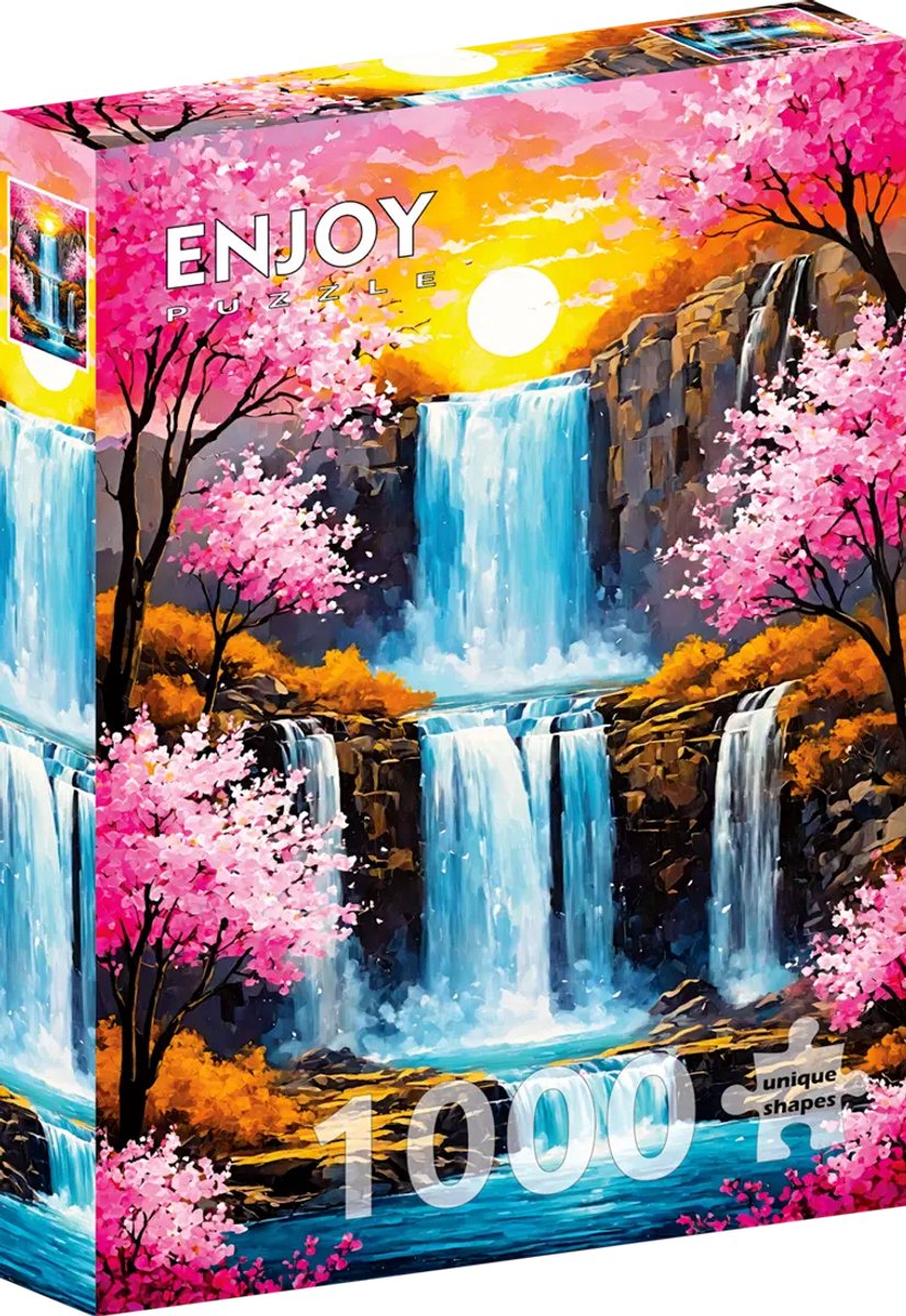 Enjoy Puzzle legpuzzel Cherry Waterfall 1000 stukjes natuur.