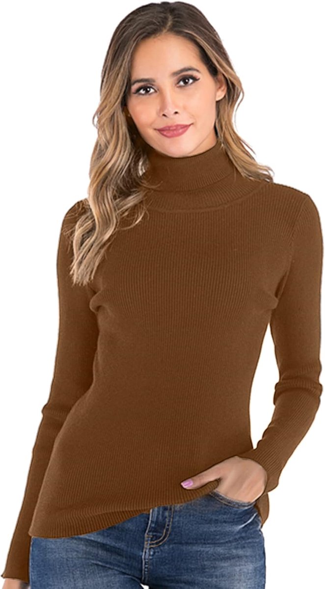 Damestrui, coltrui, gebreid, winter, warm, thermisch, chique pasvorm, modern, nauwsluitende col, hoge kraag, comfortabel, ondertrui, trui, wol, top, lange mouwen, vintage