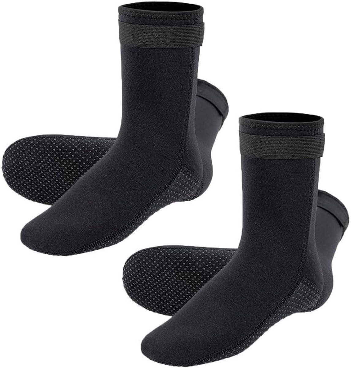 Duiksokken voor heren met gemiddelde slang, neopreen sokken, duiksokken, antislip, voor snorkelen, zwemmen, strand