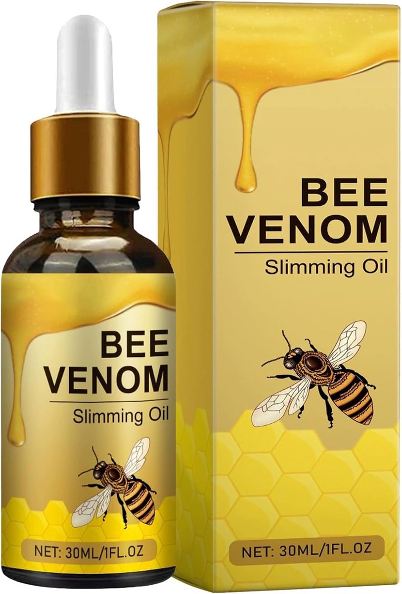 Afslankende olie, Vita Slim Bee Venom druppels voor gewichtsverlies, bijengift, verstevigings- en anti-rimpel essence, voor alle huidtypes