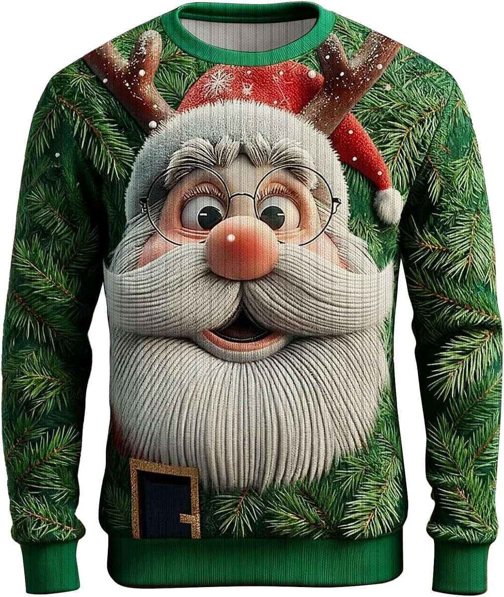 Geribde trui zonder capuchon met lange mouwen en ronde hals, warme en comfortabele winterkleding, ideaal om te ontspannen.