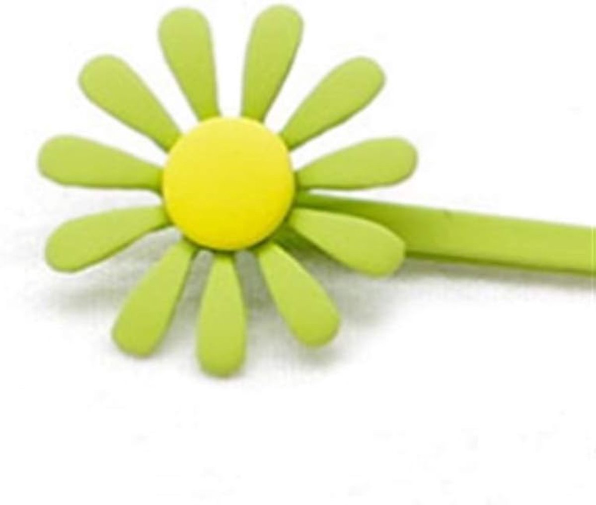Haar clip kleine chrysant kant clip hoofdtooi meisje woord clip pony clip hairpin haaraccessoires (Color : Verdant)
