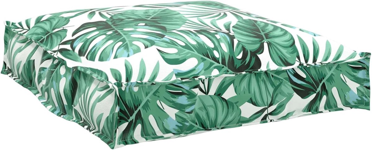 Woonkussen 70 x 70 x 12 cm vierkant kussen van duurzame Oxford-stof met waterafstotend oppervlak en polypropyleen vulling voor binnen