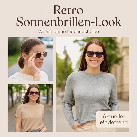 Zonnebrillen Party Bril 1980 stijl retro Atzen Nerdbril hoornbril zonnebril of helder glas zwart — afbeelding 3