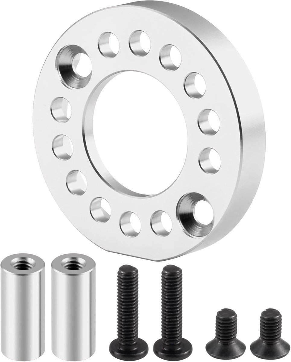Aluminium motorhouder voor 1/10 TA01 TA02 DF01 RC-Cars (upgrade-onderdeel) (zilver)