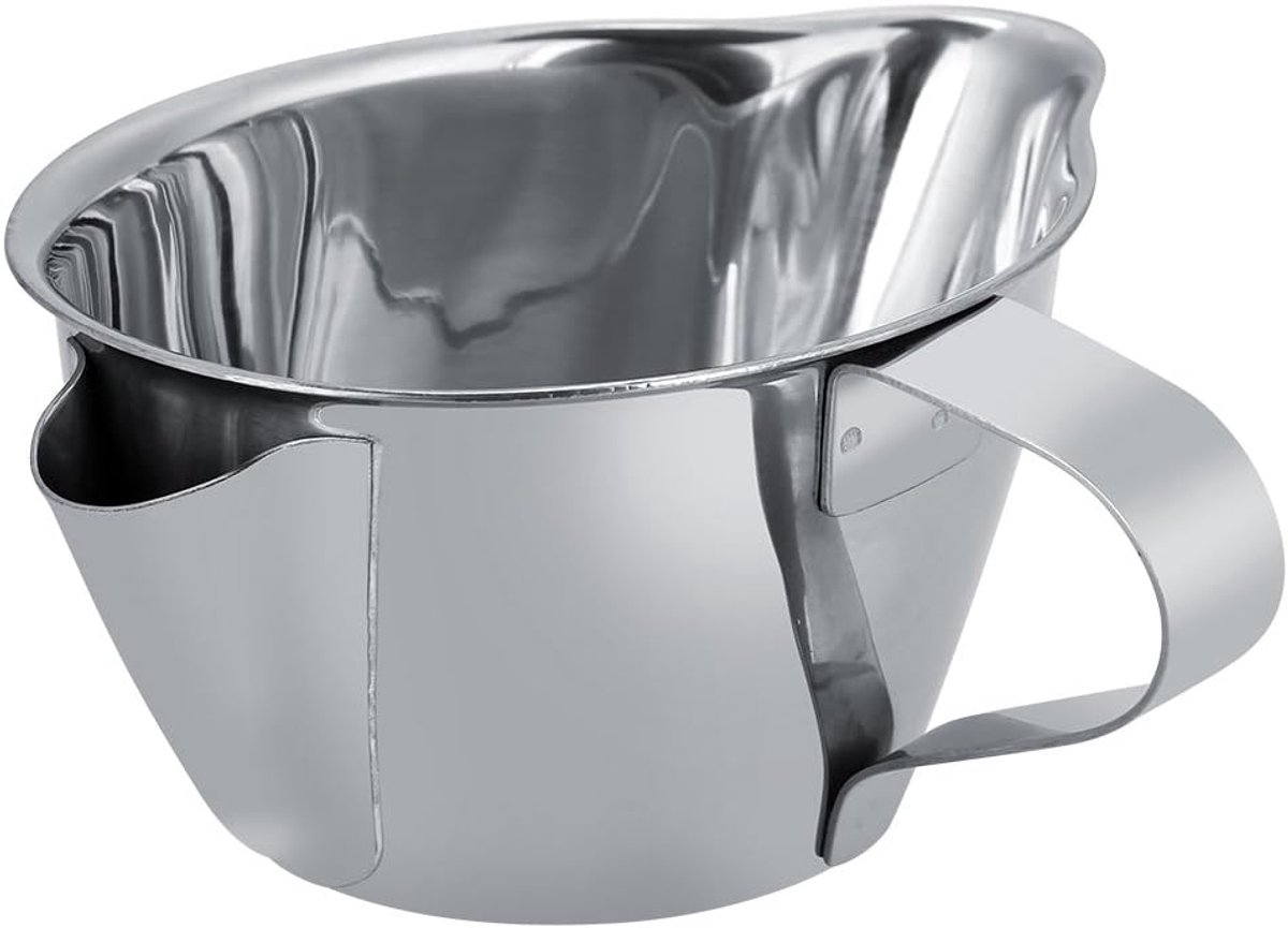 250 ml oliefilter vet vetfilter RVS olieafscheider met zijhandgreep keukenhulp