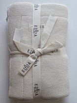 Freyja Babydeken – 100% Biologisch Katoen – OEKO-TEX® – 80 x 100 cm – Earth Ivory