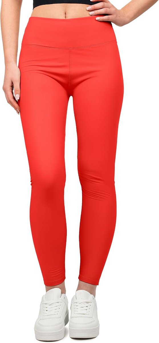 Dames Legging Nauwsluitend Stretch High Waist Basic