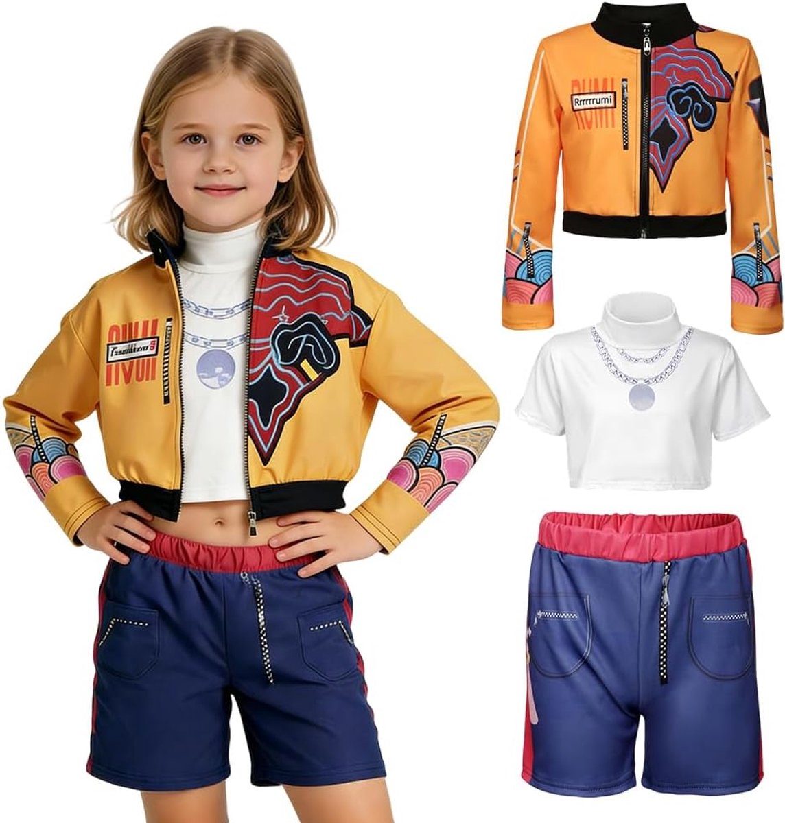 Anime-cosplay-kostuum voor meisjes, complete set voor Halloween en carnaval