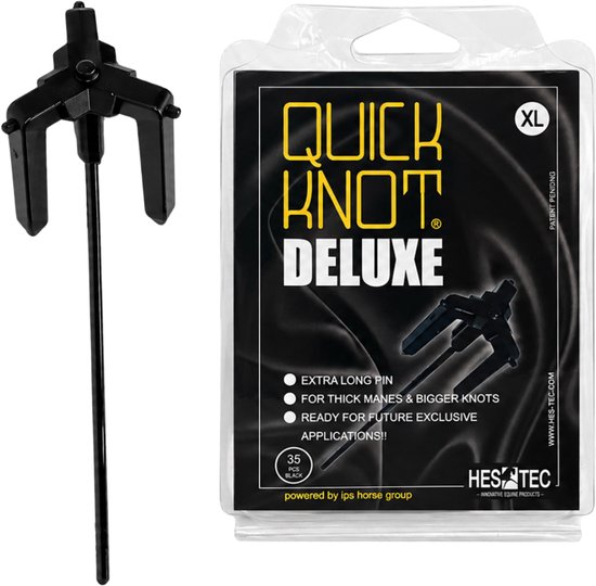 Quick Knot Deluxe XL Zwart - One size Quick Knot Deluxe XL Zwart - One size
