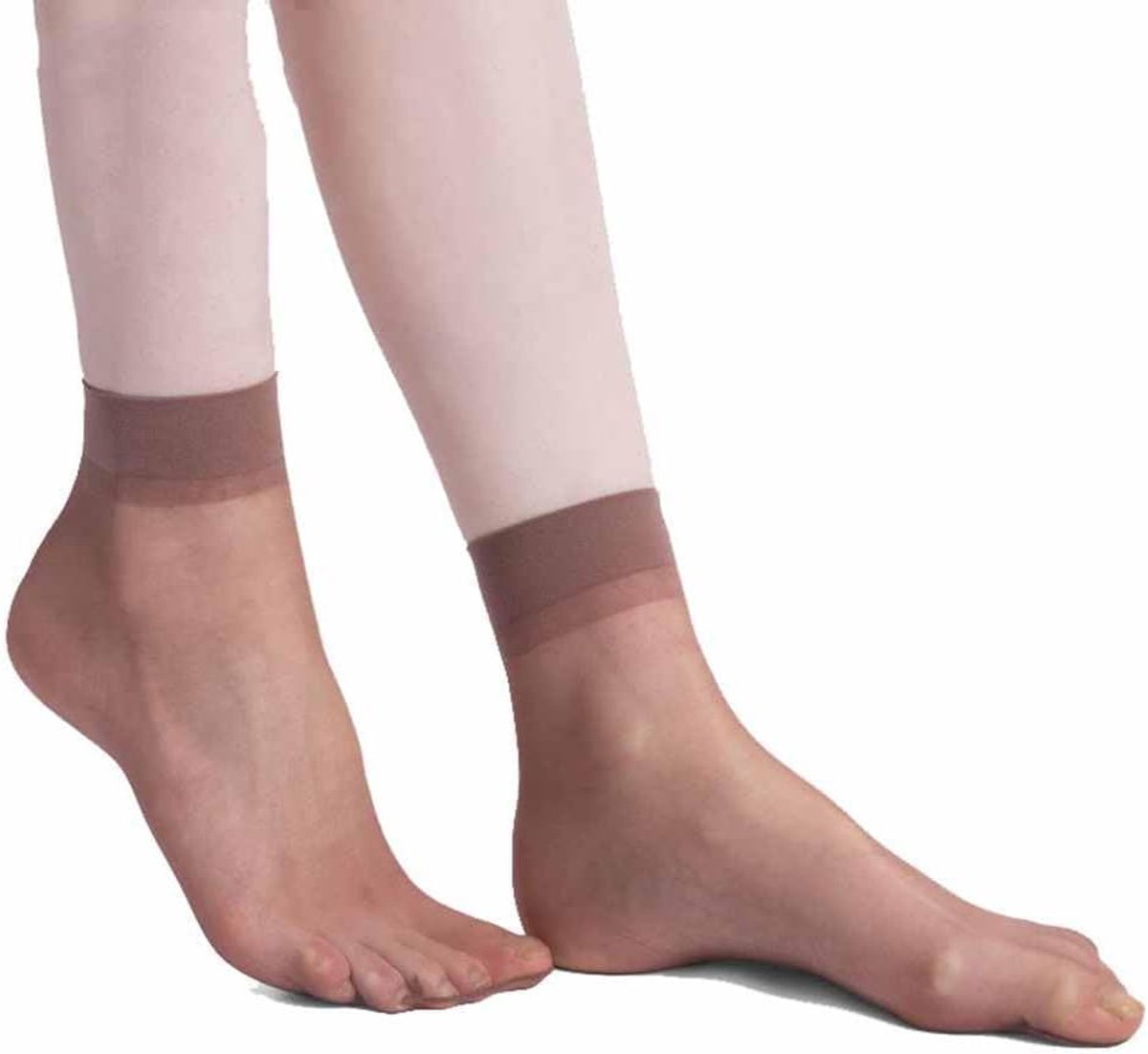 5 paar zijden kousen voor dames, 15D, fijne sokken, transparante nylon sokken, korte zijdefijne sokken, flinterdun, ademend, transparante sokken voor meisjes, feestsokken