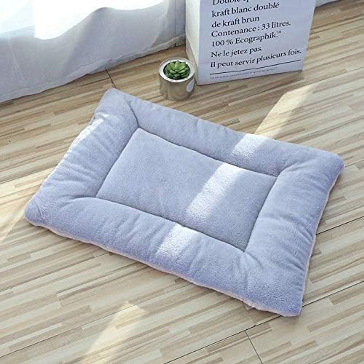 Matten Hondenbedden, dikke dekens for huisdieren in de winter, cartoon kennels for huisdieren, warme slaapmatten for honden met katoenen quilts Honden bed