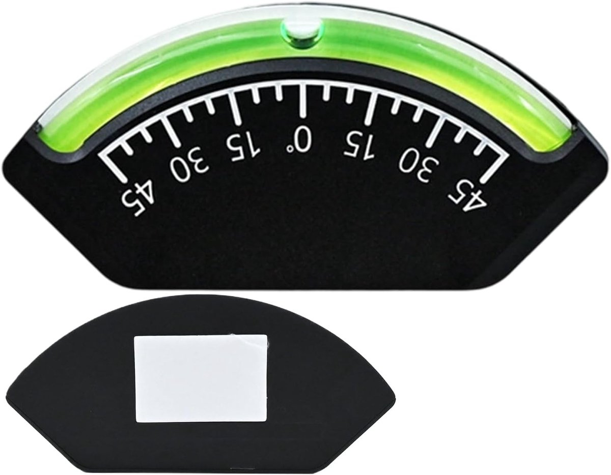 Leveler - Nauwkeurige trailer-waterpas, meter voor campers, robuust waterdicht, waterpasinstrument | Essentieel voertuiggereedschap voor, vrachtwagens, chauffeurs, liefhebbers,