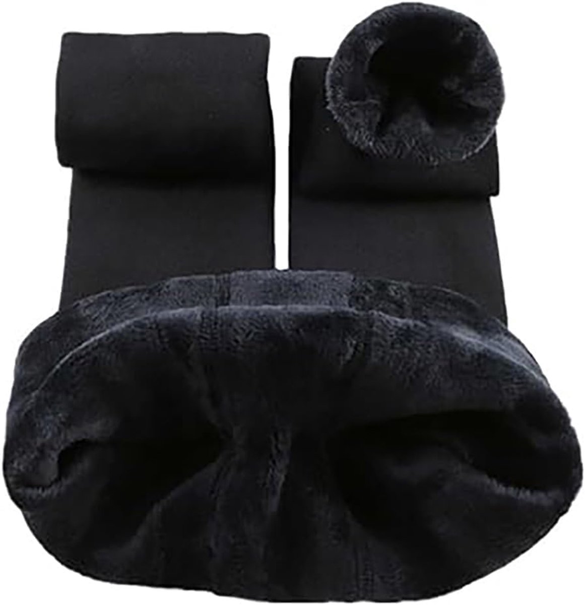 Leggings voor dames, thermische leggings, parelfluweel, gevoerd, dikke hoge taille, elastische winterleggings, 300 g, stretch leggings voor dames