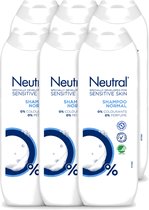 6 x Neutral - Shampoo - Gevoelige huid - 250 ml - Voordeelverpakking - 6 stuks