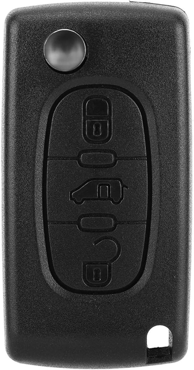 Sleutelhanger Case, Autosleutels Bn65 Avj, Dioche 3 Knoppen Auto Afstandsbediening Sleutelhanger Case Beschermhoes Shell Fit Voor