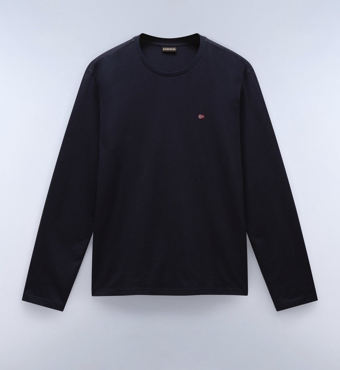 Long Sleeve Crew Neck TShirt T-Shirts Blauw