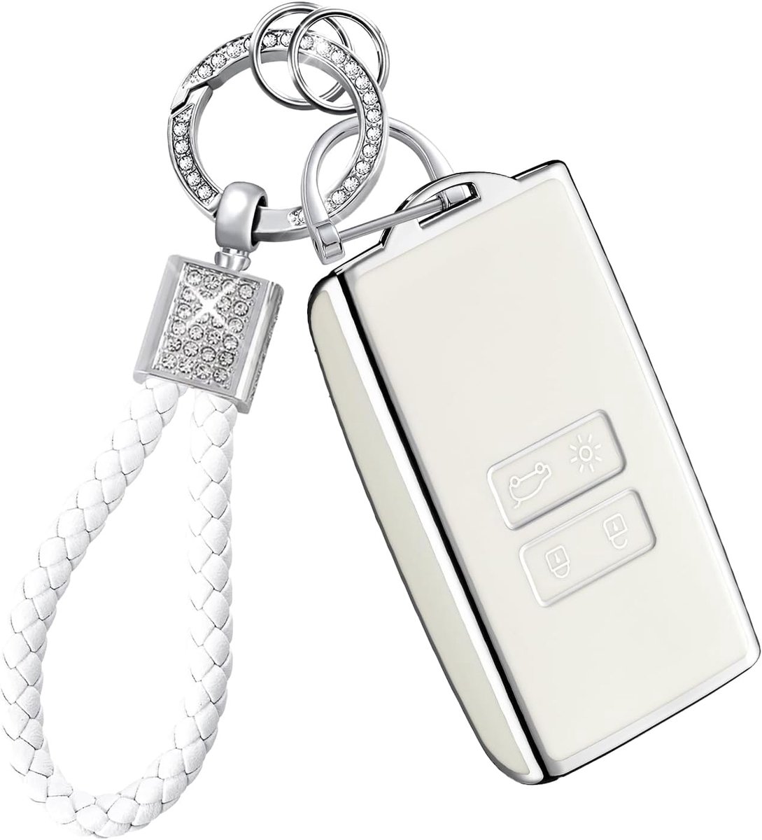 Fob cover case white