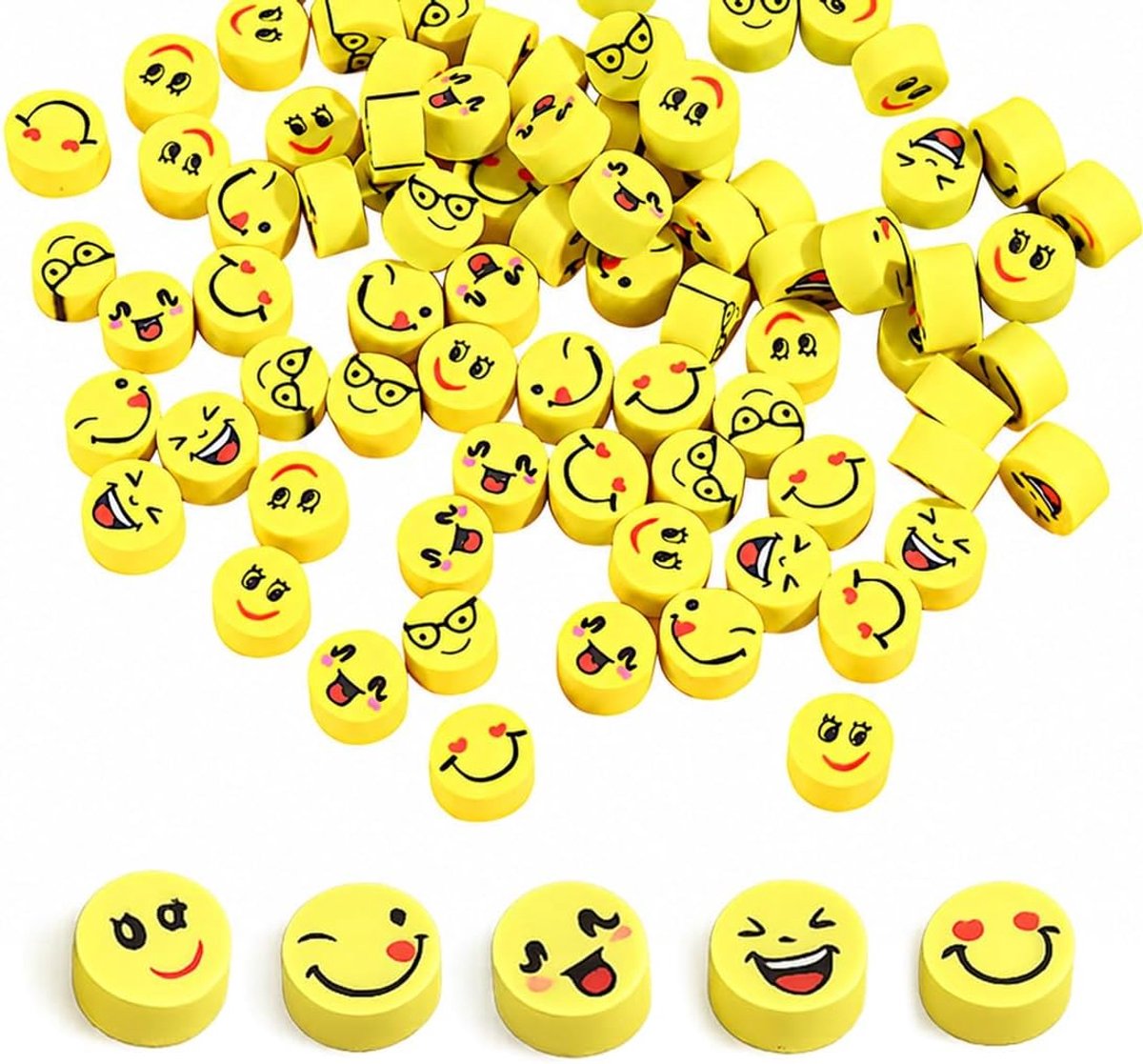 Gummen, geel, mini, voor verjaardag, feest, Kerstmis, kinderen, studenten, set, meerkleurig, standaard